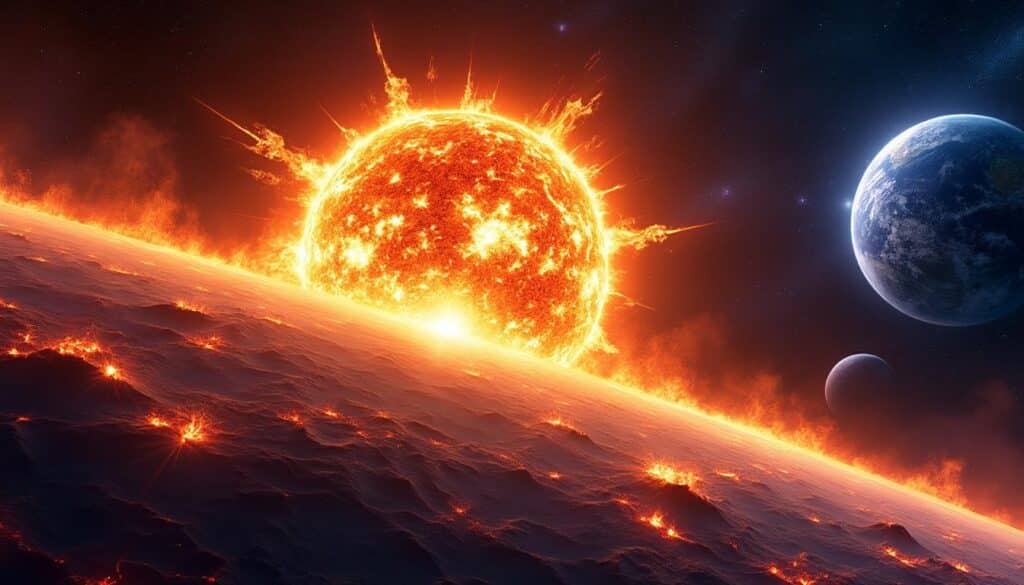 découvrez comment les archives de la météo spatiale mettent en lumière des pics alarmants d’activité solaire, révélant des tempêtes susceptibles d’impacter nos technologies et notre quotidien.