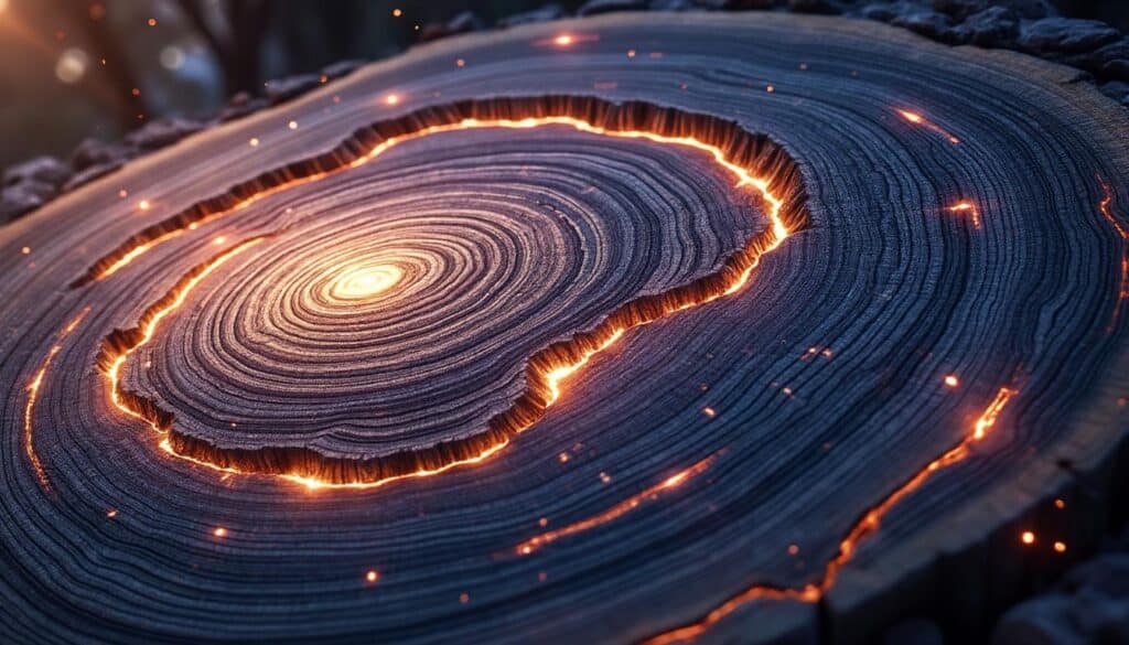 découvrez comment les cernes des arbres révèlent les traces historiques des conditions météorologiques spatiales anciennes, offrant un aperçu unique du passé climatique de la terre.