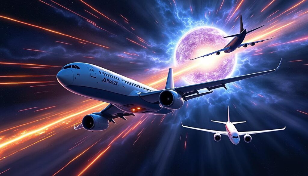 découvrez comment une tempête spatiale impacte les communications radio à haute fréquence des avions, provoquant des perturbations majeures dans les liaisons aériennes.